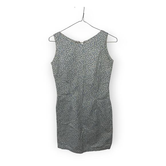 LIZ CLAIBORNE 100% Cotton Blue Sheath Dress Sz 2P EUC0. - Picture 1 of 2